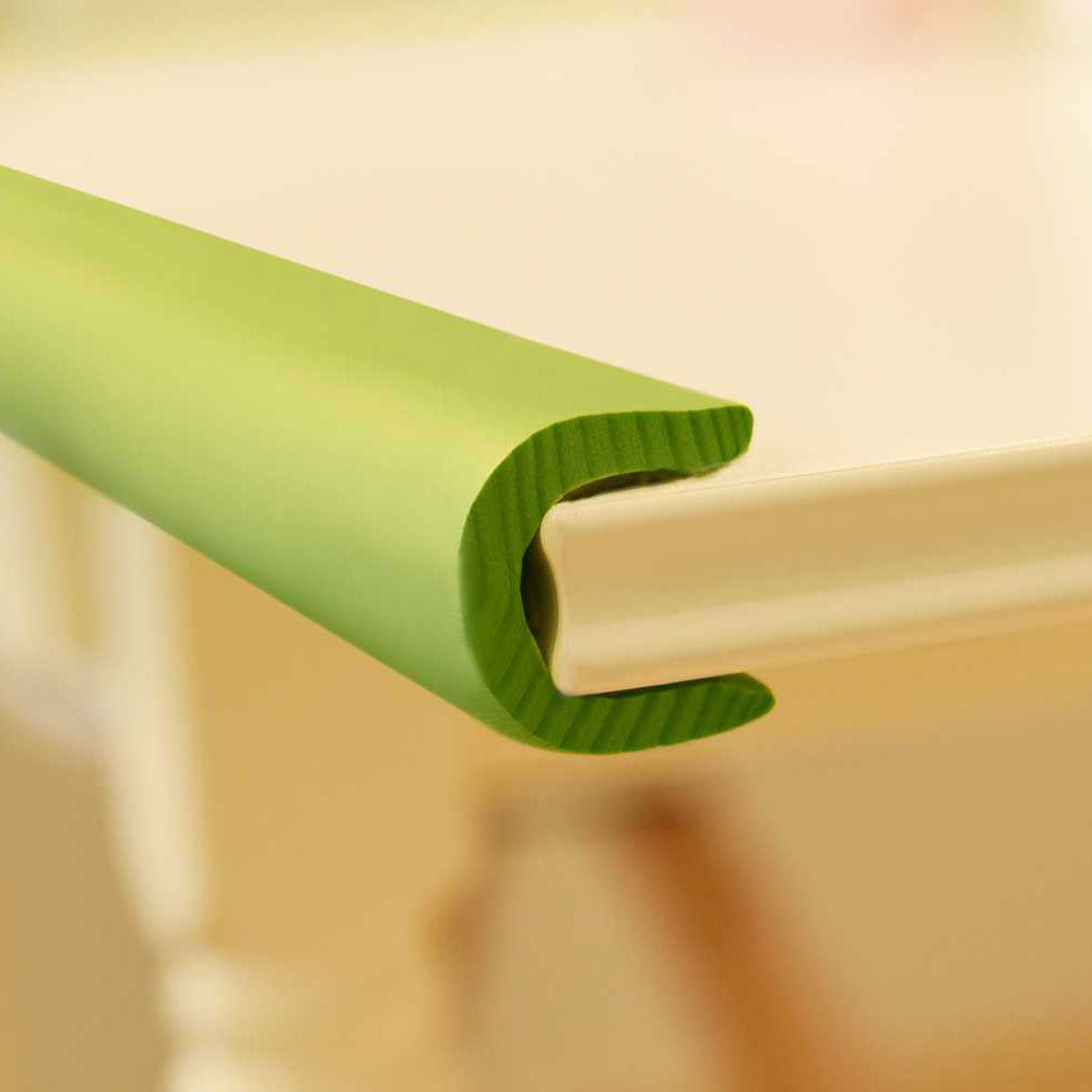 1 Roll Green U-Shaped Foam Edge Protector 78.7 inches (2 meters)
