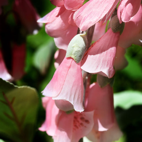 FiveSeasonStuff Artificial Flowers Foxgloves (Digitalis Purpurea) Silk Plants Flowers Bouquet Wedding Décor 29.1 inches (2 Stems)