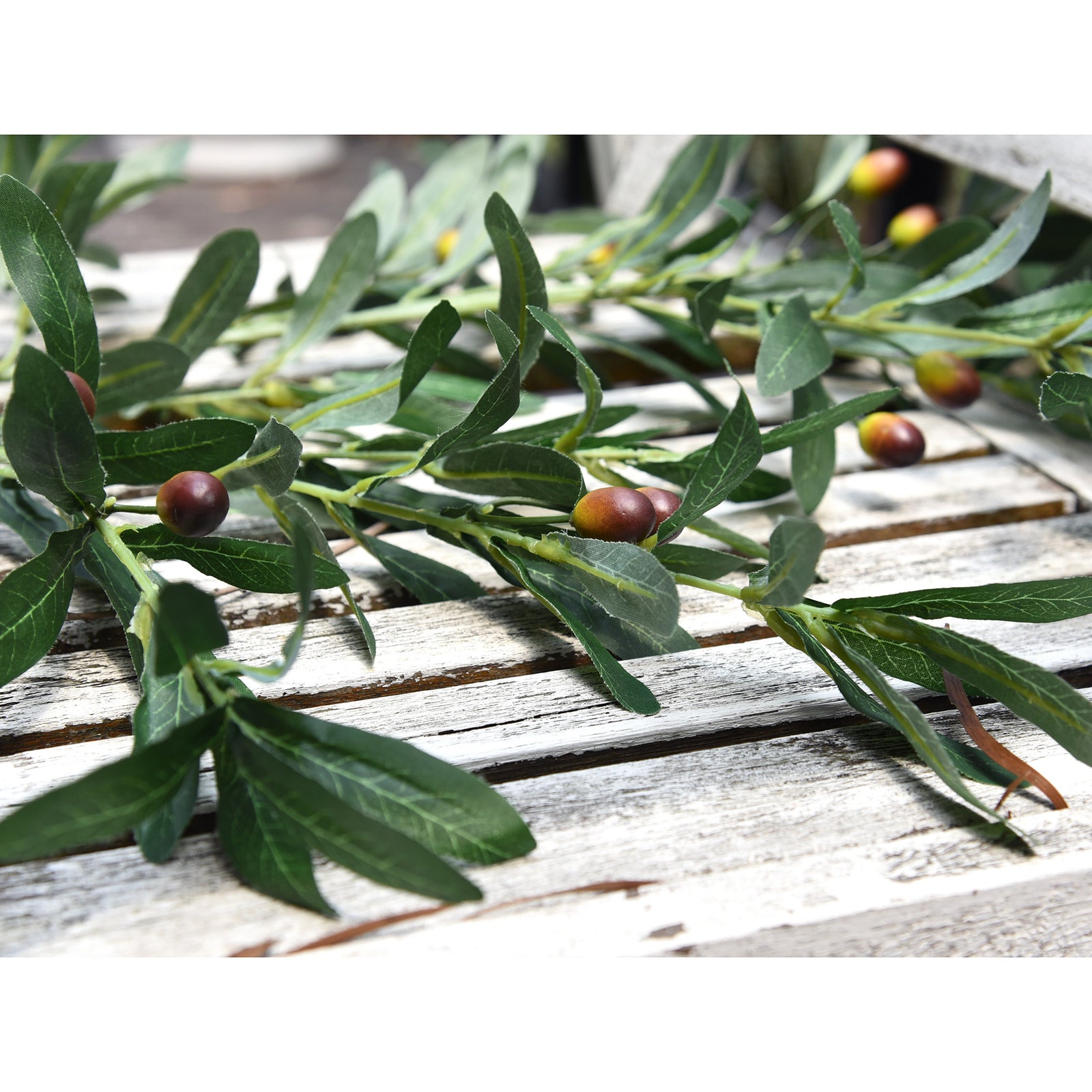 Artificial Olive Leaf Olive Vines Garland Ivy Olive Branch