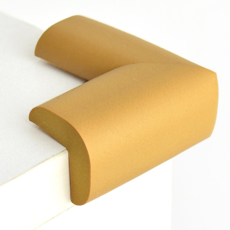 12 Pieces Ginger Standard L-Shaped Foam Corner Protectors