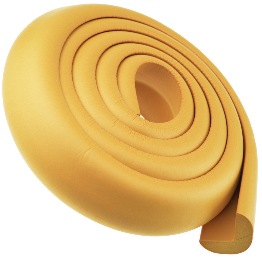 1 Roll Ginger Jumbo L-Shaped Foam Edge Protector 78.7 inches (2 meters)