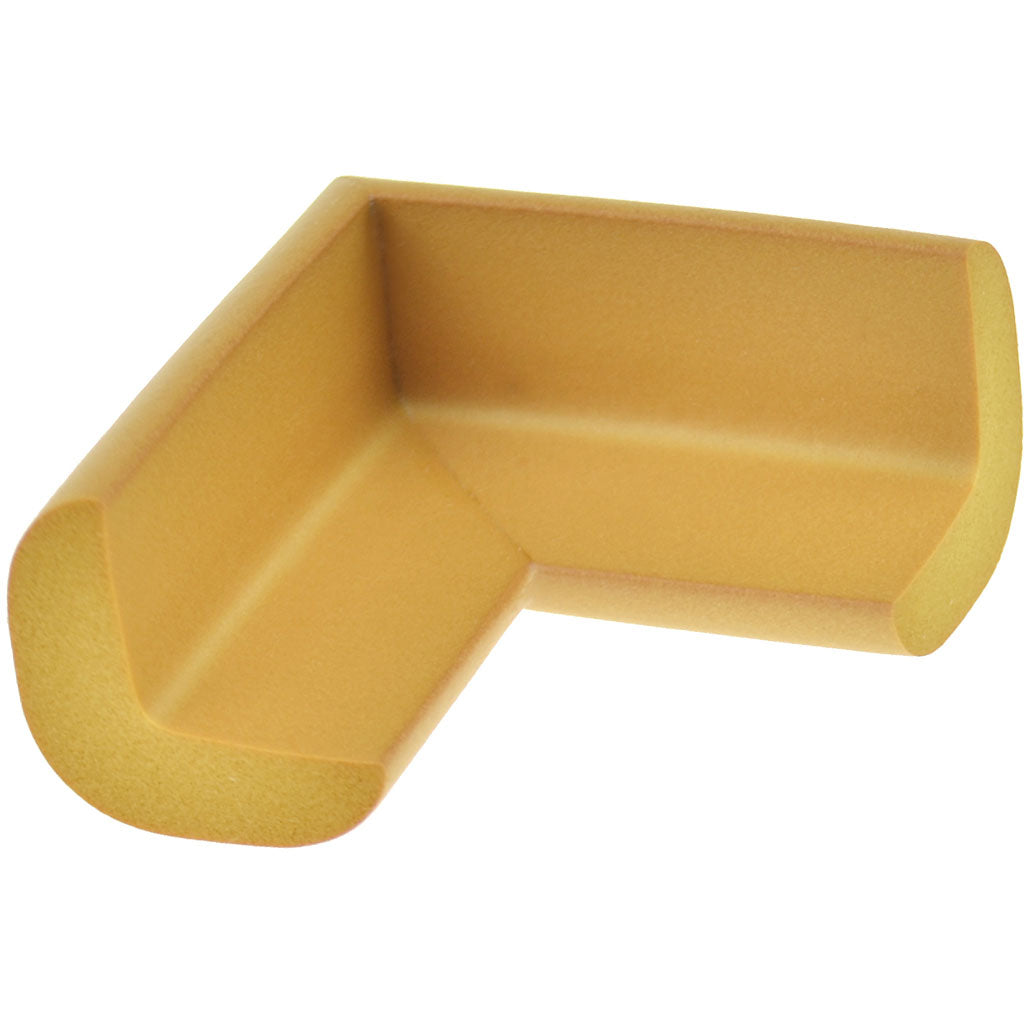 12 Pieces Ginger Standard L-Shaped Foam Corner Protectors
