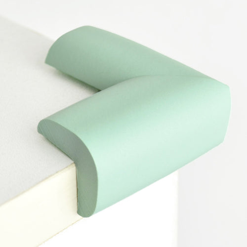 12 Pieces Mint Green Standard L-Shaped Foam Corner Protectors