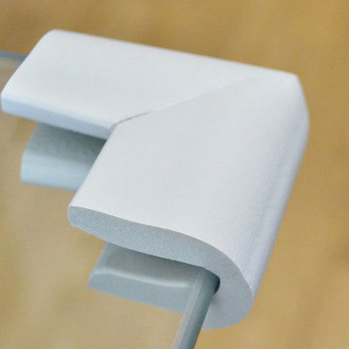 12 Pieces Gray U-Shaped Foam Corner Protectors