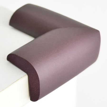 12 Pieces MaroonL Standard L-Shaped Foam Corner Protectors