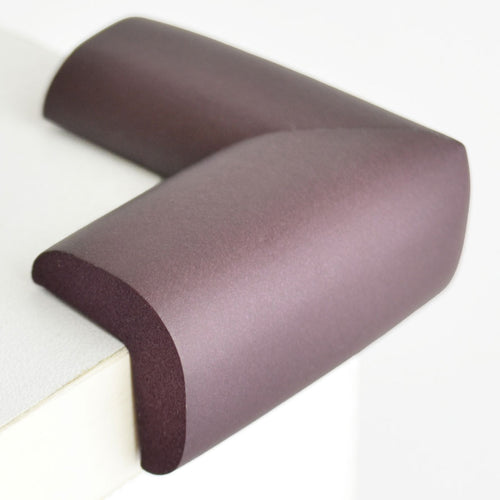 12 Pieces MaroonL Standard L-Shaped Foam Corner Protectors