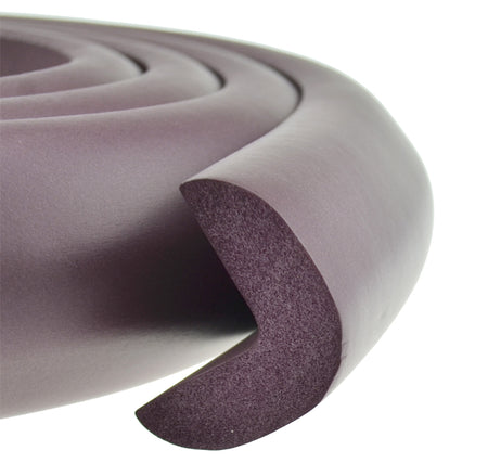 1 Roll Maroon Jumbo L-Shaped Foam Edge Protector 78.7 inches (2 meters)