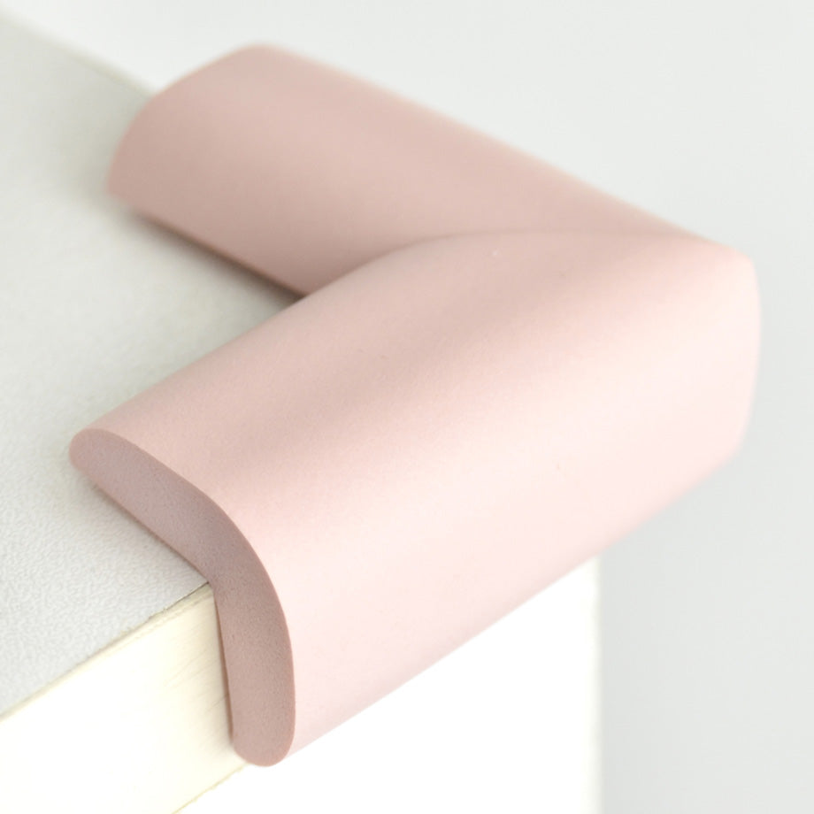 12 Pieces Pink Standard L-Shaped Foam Corner Protectors