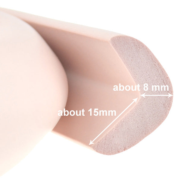 1 Roll Pink Standard L-Shaped Foam Edge Protector 78.7 inches (2 meters)