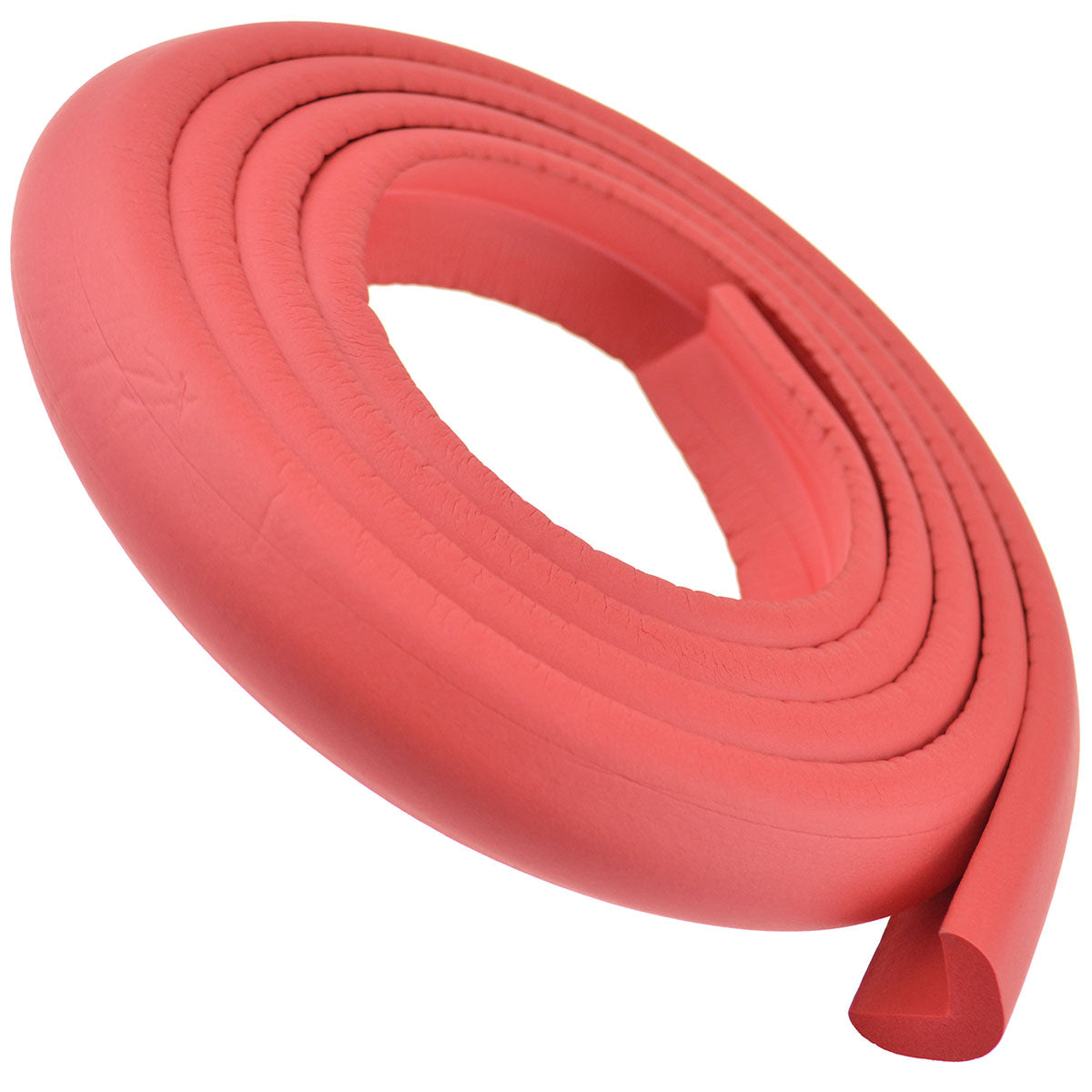 1 Roll Red Standard L-Shaped Foam Edge Protector 78.7 inches (2 meters)