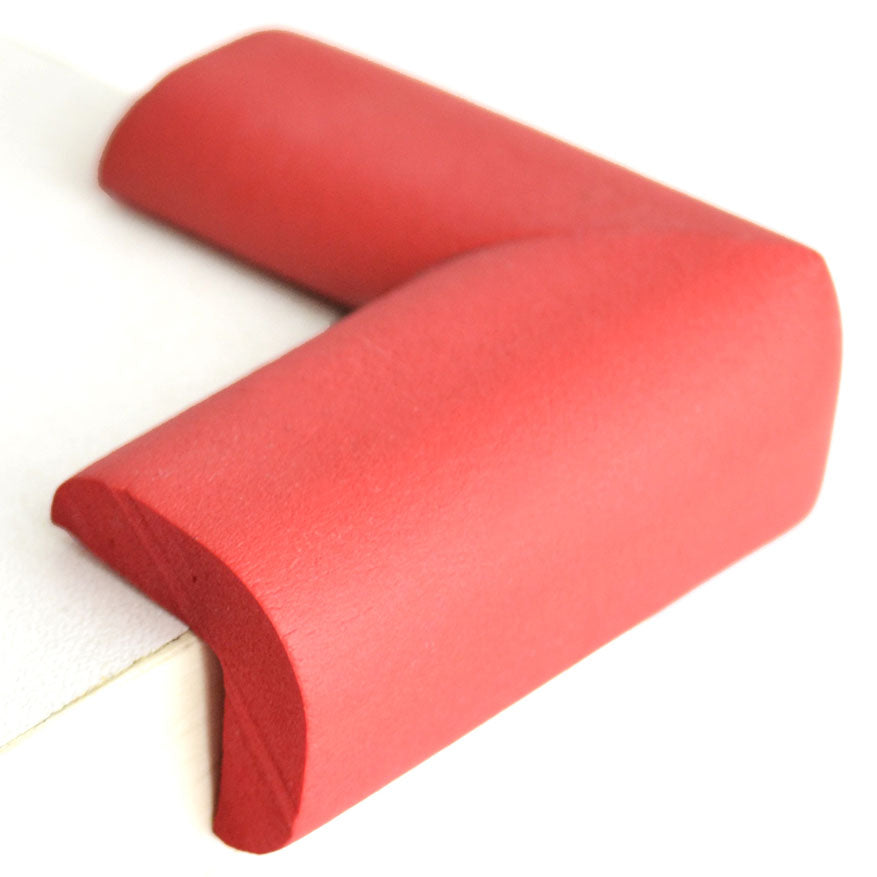 12 Pieces Red Standard L-Shaped Foam Corner Protectors