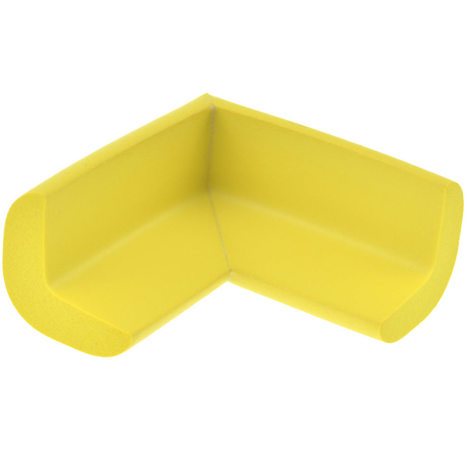 12 Pieces Yellow Standard L-Shaped Foam Corner Protectors