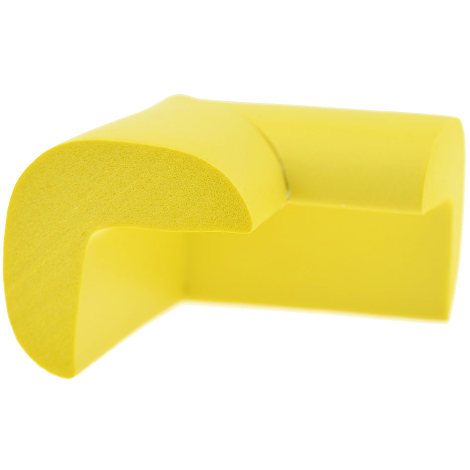 12 Pieces Yellow Jumbo L-Shaped Foam Corner Protectors