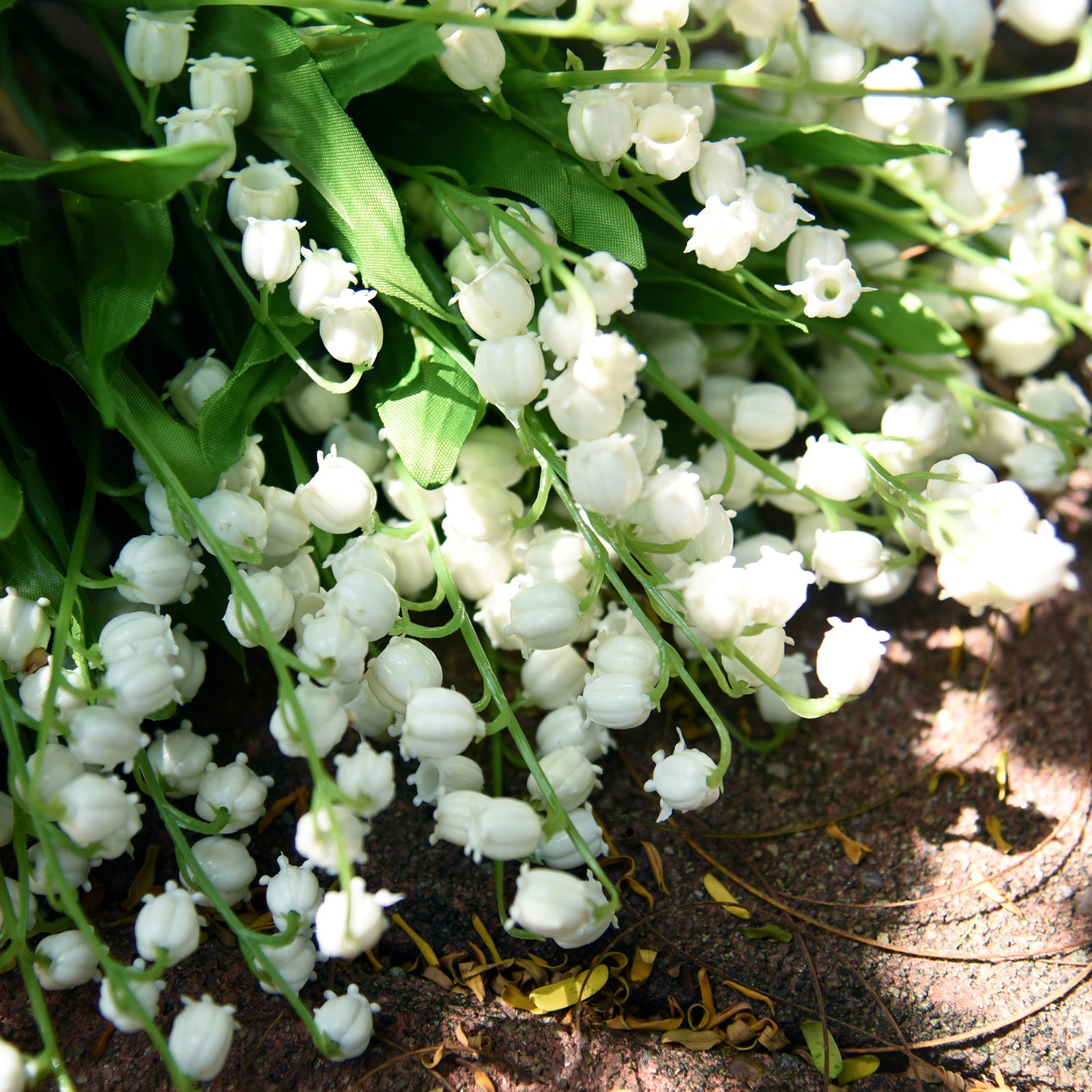 12 Stems of Artificial Lily of the Valley Flower Bouquet