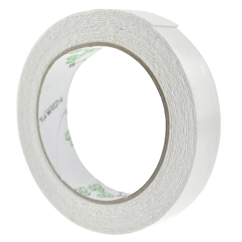 Pack of 2 Double Sided White Foam Tape Very Sticky Leaves Residue