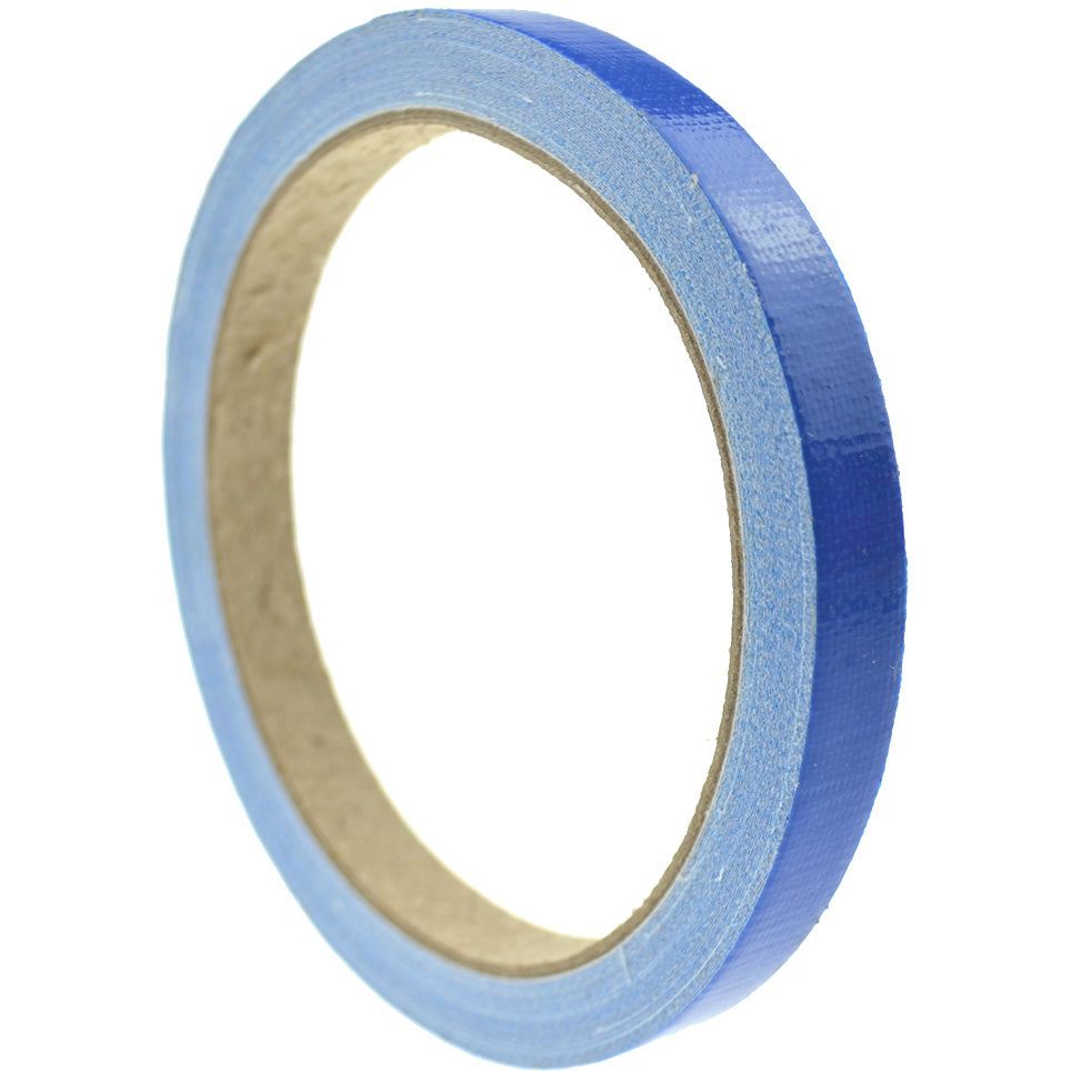 1cm (Blue) High Strength Adhesive Single Sided Duct Tape Carpet Tape, Strong Water Resistant Tape