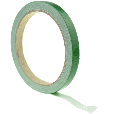 1cm (Green) High Strength Adhesive Single Sided Duct Tape Carpet Tape, Strong Water Resistant Tape