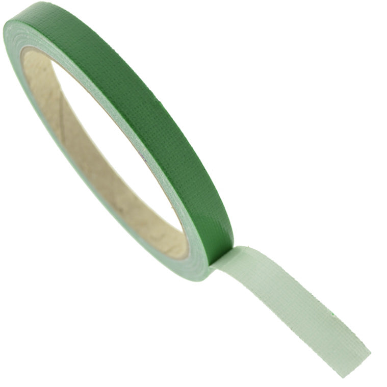 1cm (Green) High Strength Adhesive Single Sided Duct Tape Carpet Tape, Strong Water Resistant Tape