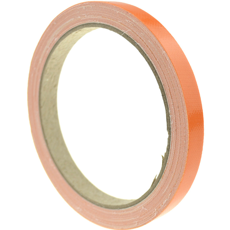 1cm (Orange) High Strength Adhesive Single Sided Duct Tape Carpet Tape, Strong Water Resistant Tape