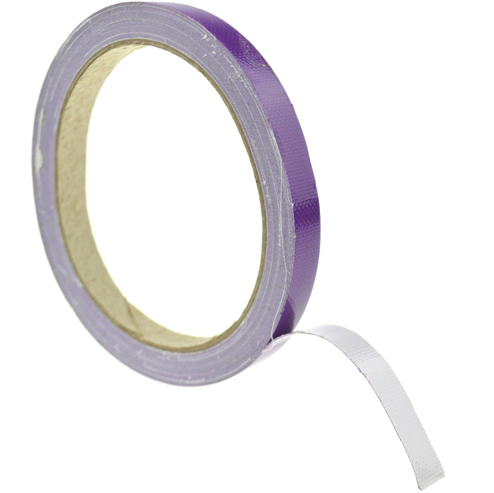 1cm (Purple) High Strength Adhesive Single Sided Duct Tape Carpet Tape, Strong Water Resistant Tape