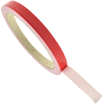 1cm (Red) High Strength Adhesive Single Sided Duct Tape Carpet Tape, Strong Water Resistant Tape