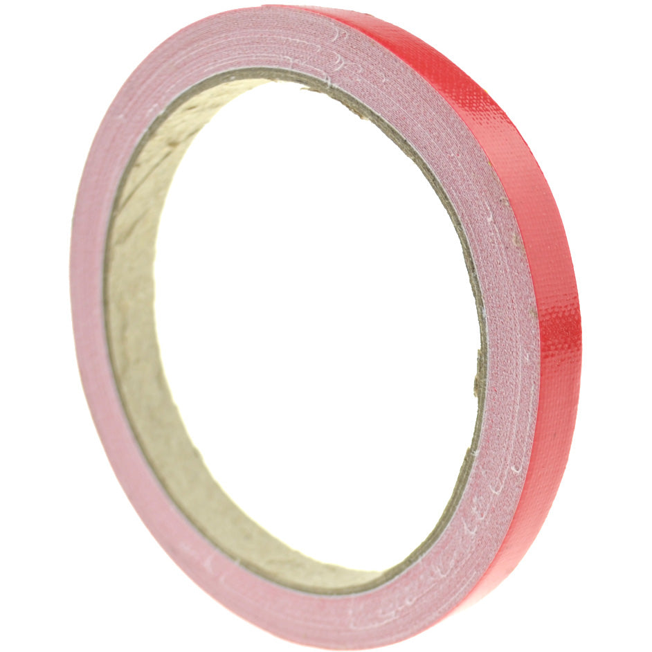 1cm (Red) High Strength Adhesive Single Sided Duct Tape Carpet Tape, Strong Water Resistant Tape