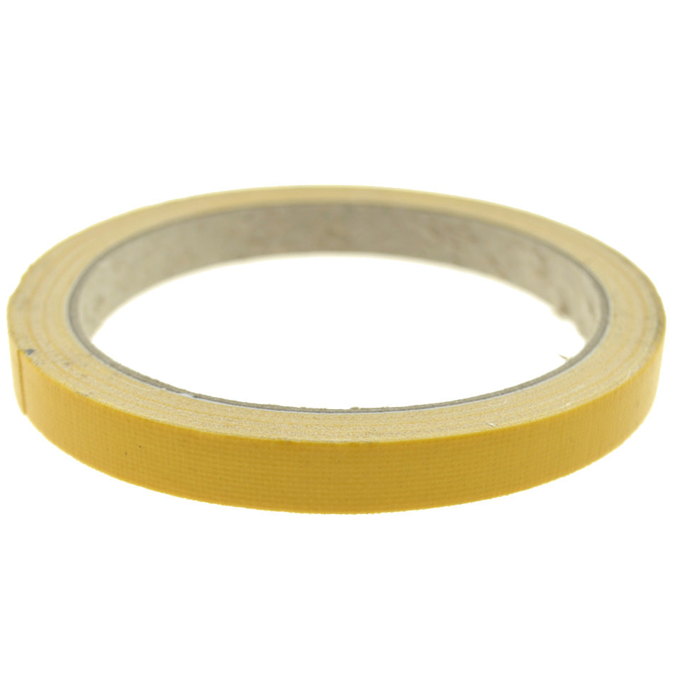 1cm (Yellow) High Strength Adhesive Single Sided Duct Tape Carpet Tape, Strong Water Resistant Tape