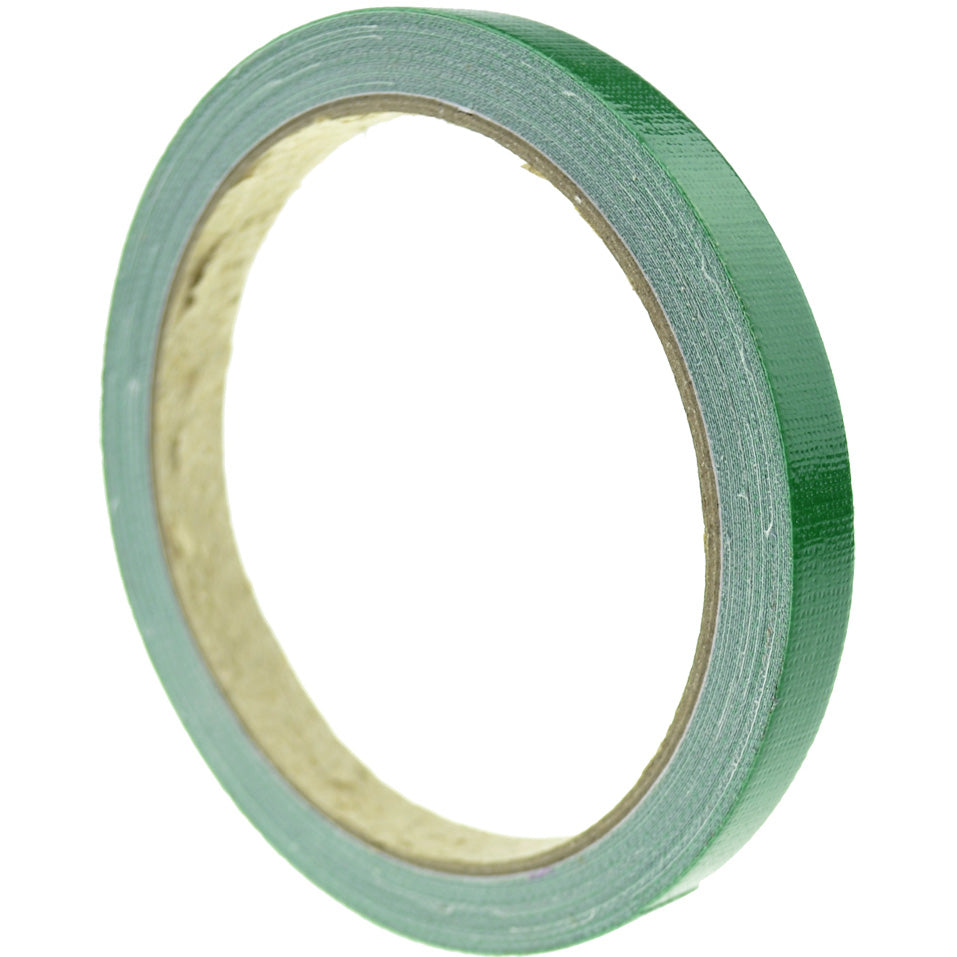 1cm (Green) High Strength Adhesive Single Sided Duct Tape Carpet Tape, Strong Water Resistant Tape