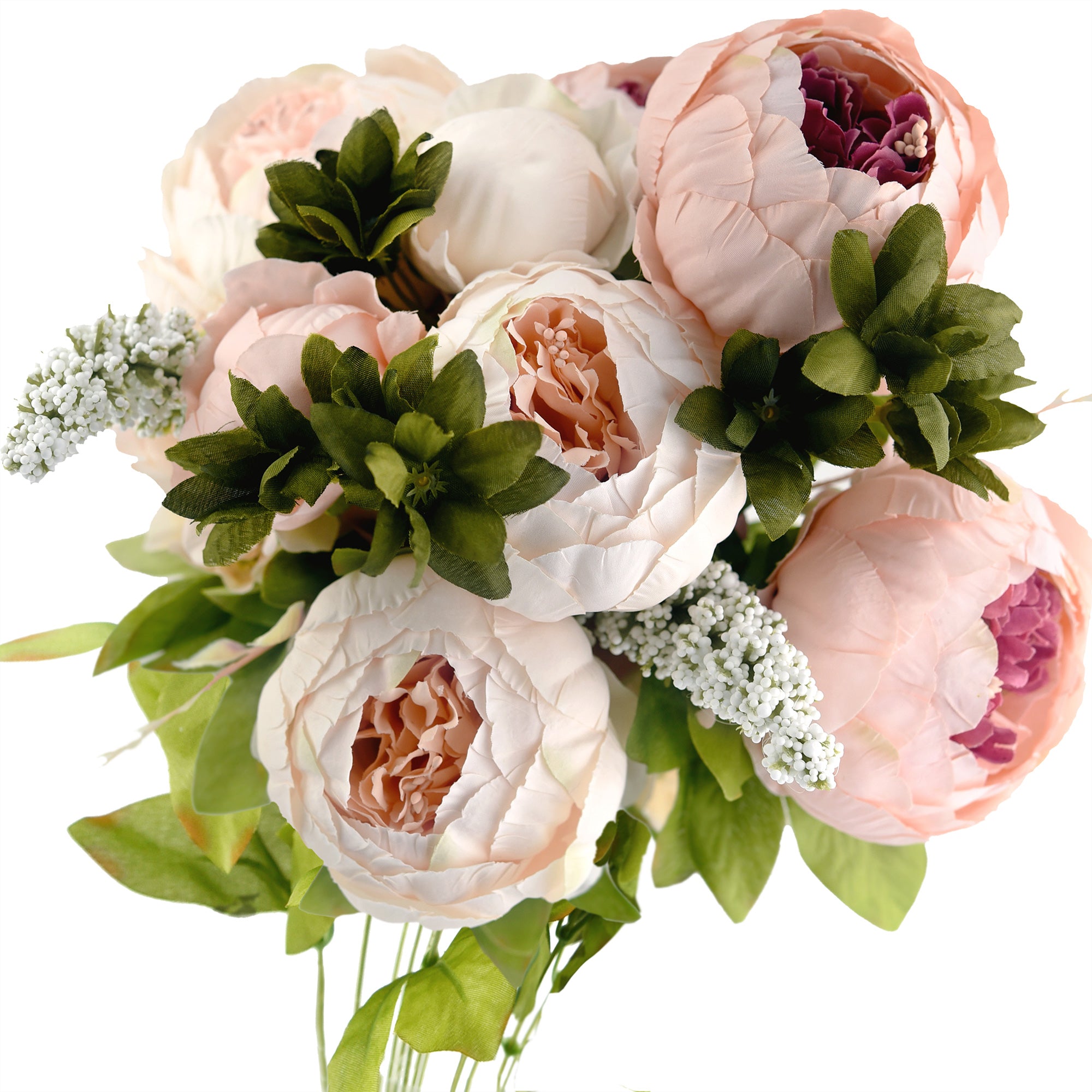 25 Dusty Pink Faux Real Touch Tan Beige Garden Roses, Artificial DIY  Florals Wedding/home Decoration Gifts, DIY Bouquets/centerpieces -   Canada