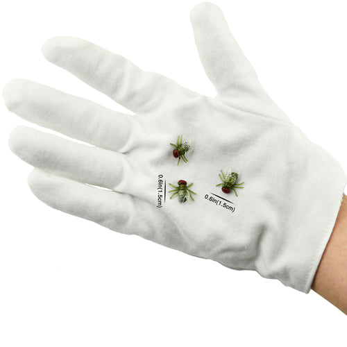 FiveSeasonStuff 50 Pcs x Fly Toy | Fake Flies | Party Pranks | Practical Jokes | Halloween Props | Prank Fly | Realistic Looking Flies Insect | Wings Can Be Detached