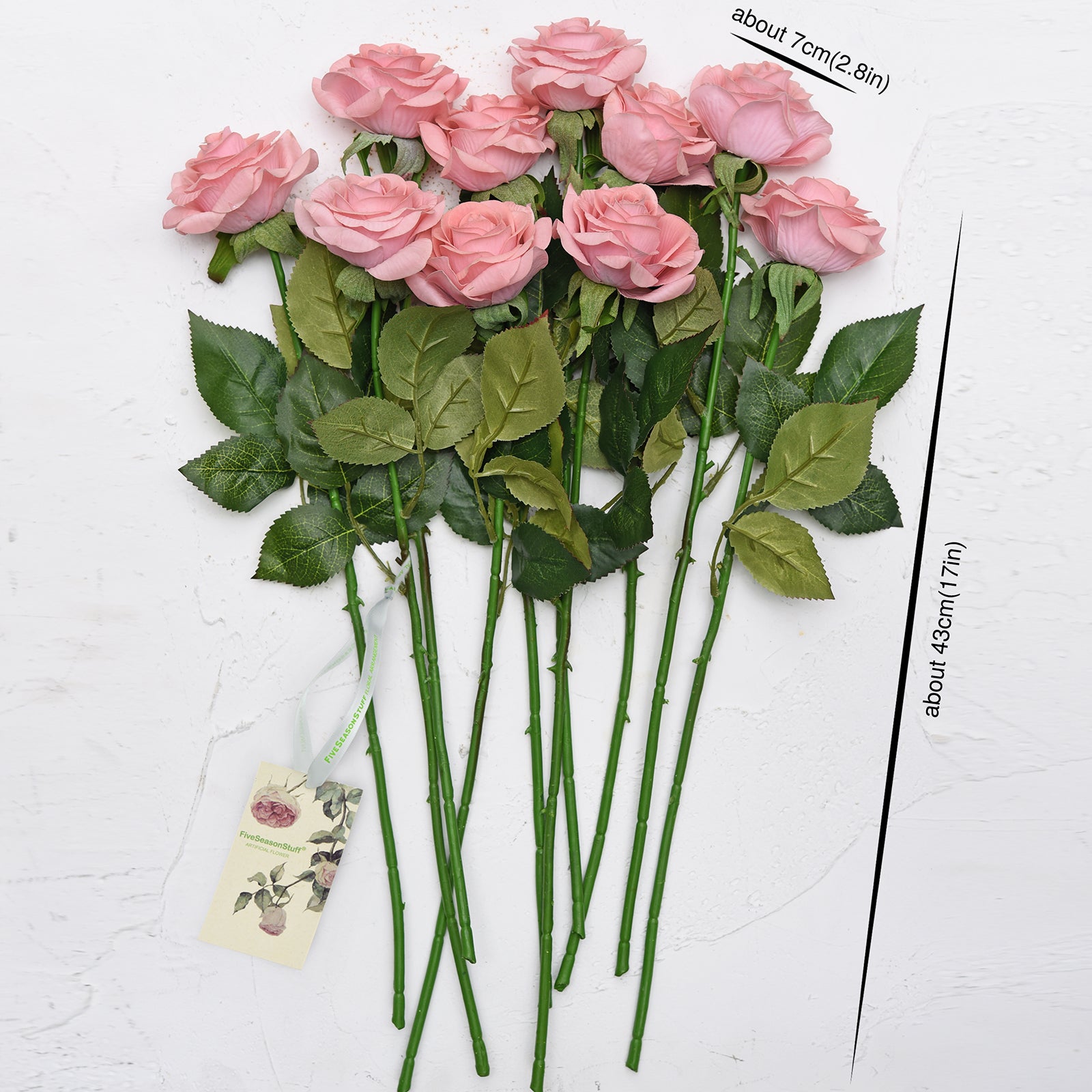 Artificial Real Touch Flowers, Stems Artificial Flowers Felt