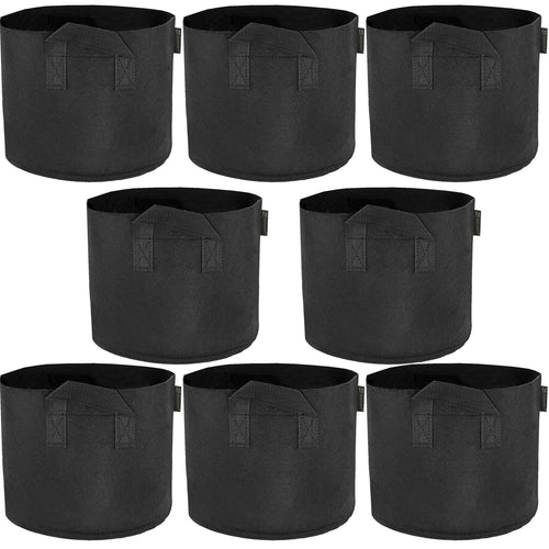 6 Pack 18 Gallons Grow Bags Healthy Smart Gardening Pots